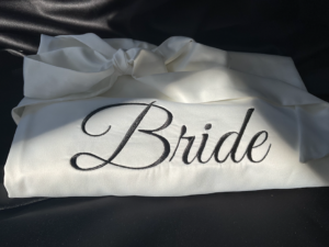 BRIDE SATIN GOWN