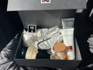 Bride-to-Be Luxury Pamper Gift Box Set Towelling Gown