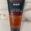 Men's face scrub