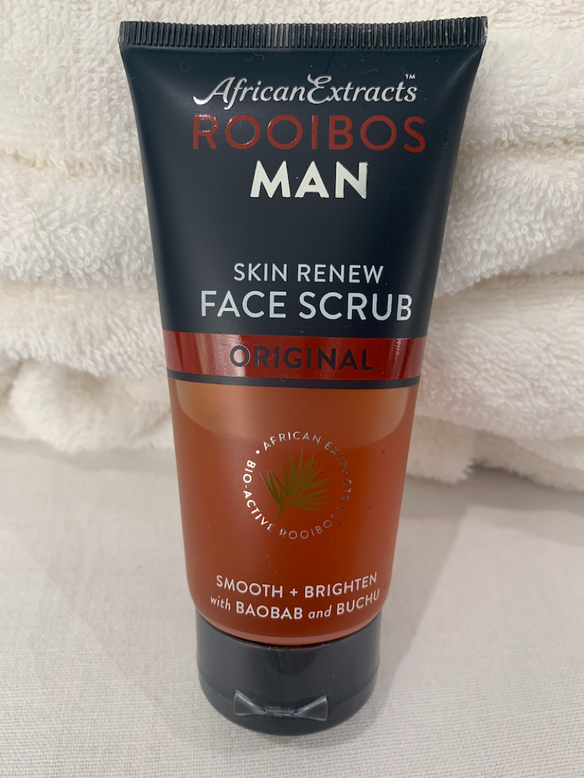 Men's face scrub