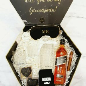 Groomsmen proposal gift box set