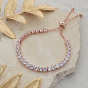 Rose gold bracelet