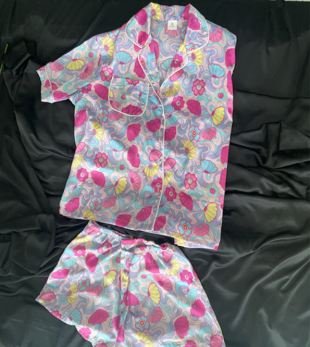 FLORAL. short sleeve P.J. set