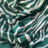 TIGER PRINT. P.J. Green and White Tiger print satin pyjama set